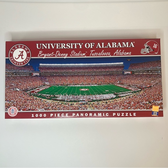 masterpieces / alabama bryant denny stadium 1000 pc panoramic puzzle - Picture 1 of 4